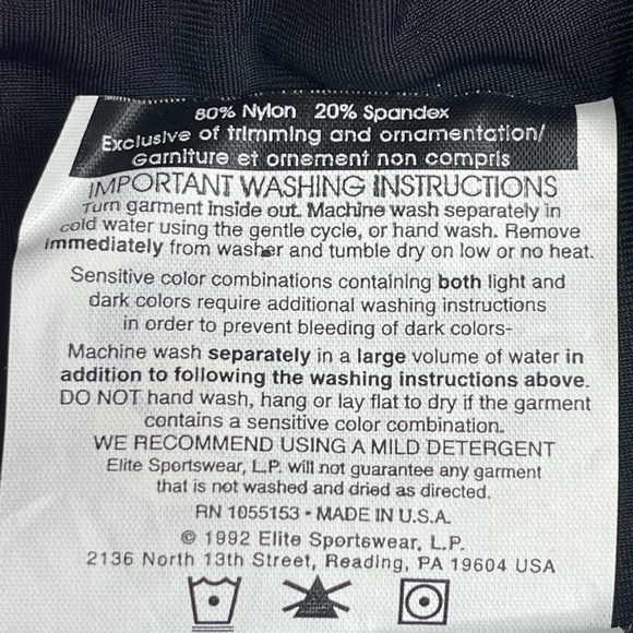 GK Elite Gymnastics 𖤐 Print Training Leotard 𖤐 Black Pink Silver Spanglez 𖤐 S - Picture 13 of 16
